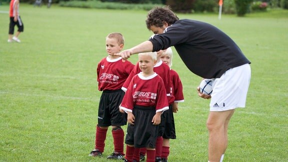Ehrenamt: Fußballtrainer für Kinder