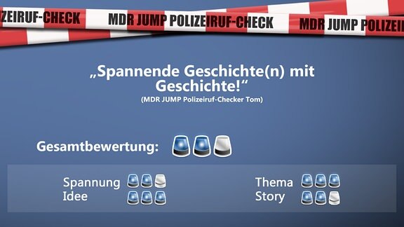 Bewertung mit Blaulichtern: Polizeiruf Brandenburg "Heimatliebe"