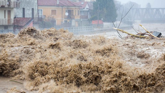 Sturmfluten in Norditalien 2016
