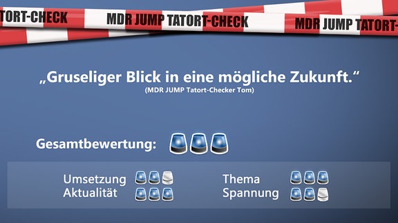 Bewertung mit Blaulichtern: Tatort Ludwigshafen "Maleficius"